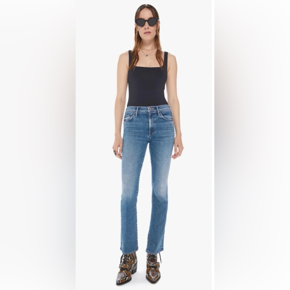 MOTHER DENIM THE INSIDER FLOOD IN PLAYING ROUGH, Sz 28